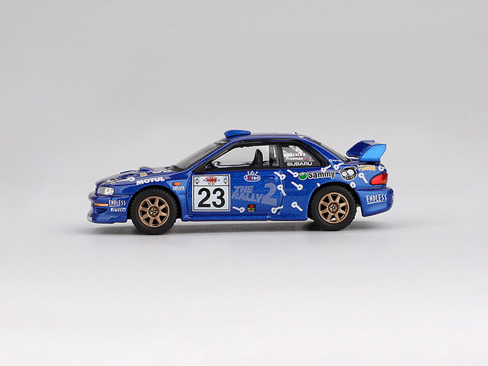 MiniGT 1/64 Subaru Impreza WRC99 #23 2000 Acropolis Rally
