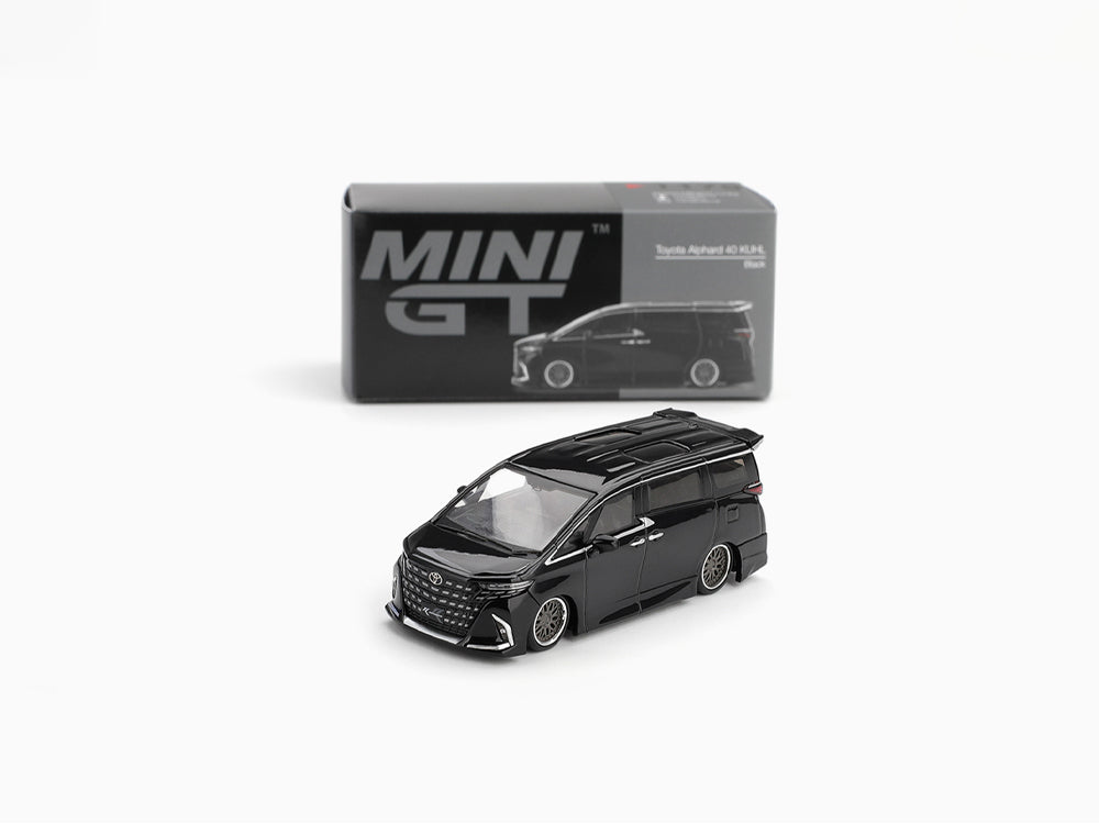 MiniGT Toyota Alphard 40 KUHL Black - Diecast Toyz Australia