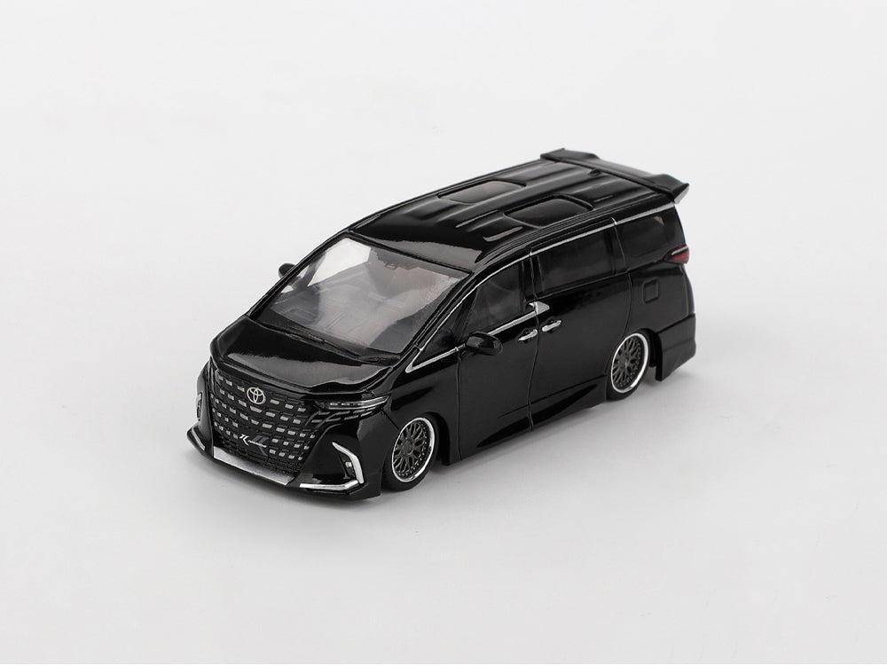 MiniGT Toyota Alphard 40 KUHL Black - Diecast Toyz Australia
