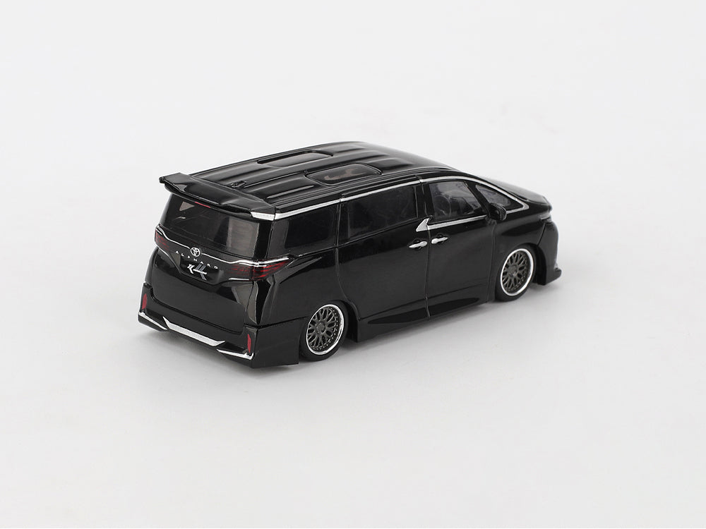 MiniGT Toyota Alphard 40 KUHL Black - Diecast Toyz Australia