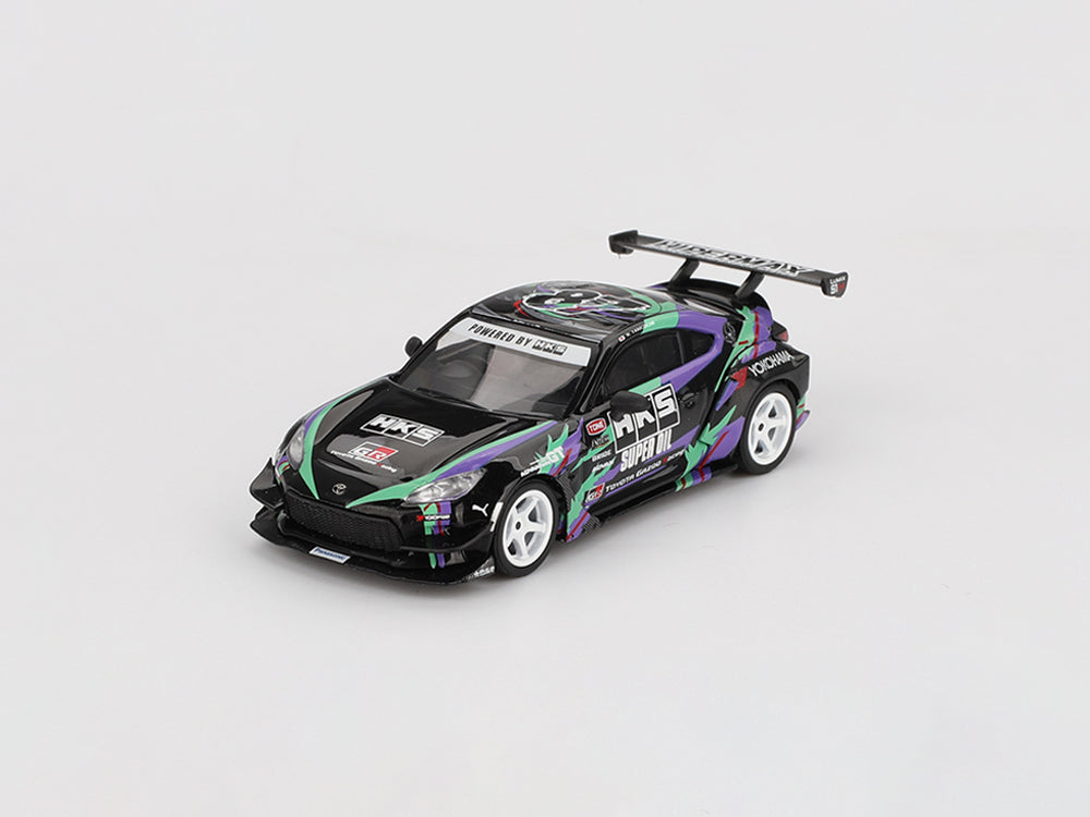 MiniGT 1/64 Toyota GR86 HKS Type R Advan 2022 Tokyo AutoSalon