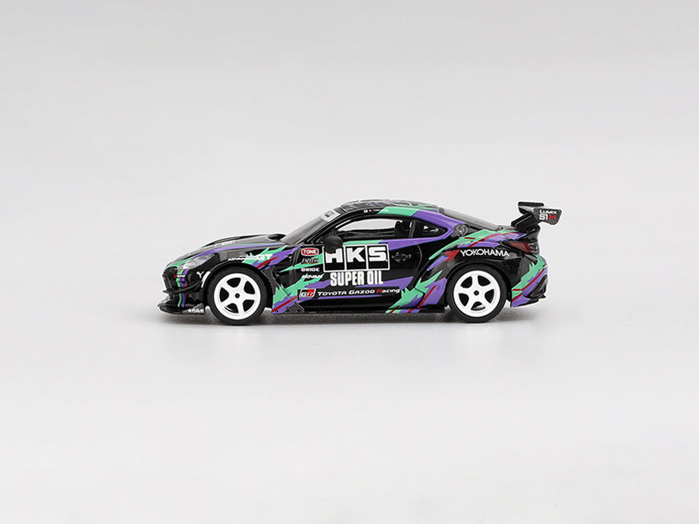 MiniGT 1/64 Toyota GR86 HKS Type R Advan 2022 Tokyo AutoSalon