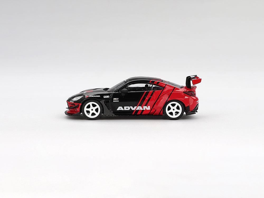 MiniGT 1/64 Toyota GR86 HKS Type R Advan 2022 Tokyo AutoSalon Advan Livery