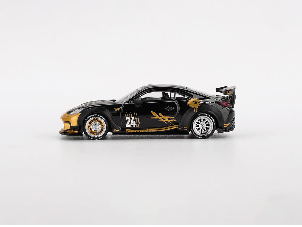 MiniGT 1/64 Toyota GR86 LB★NATION Black/Gold