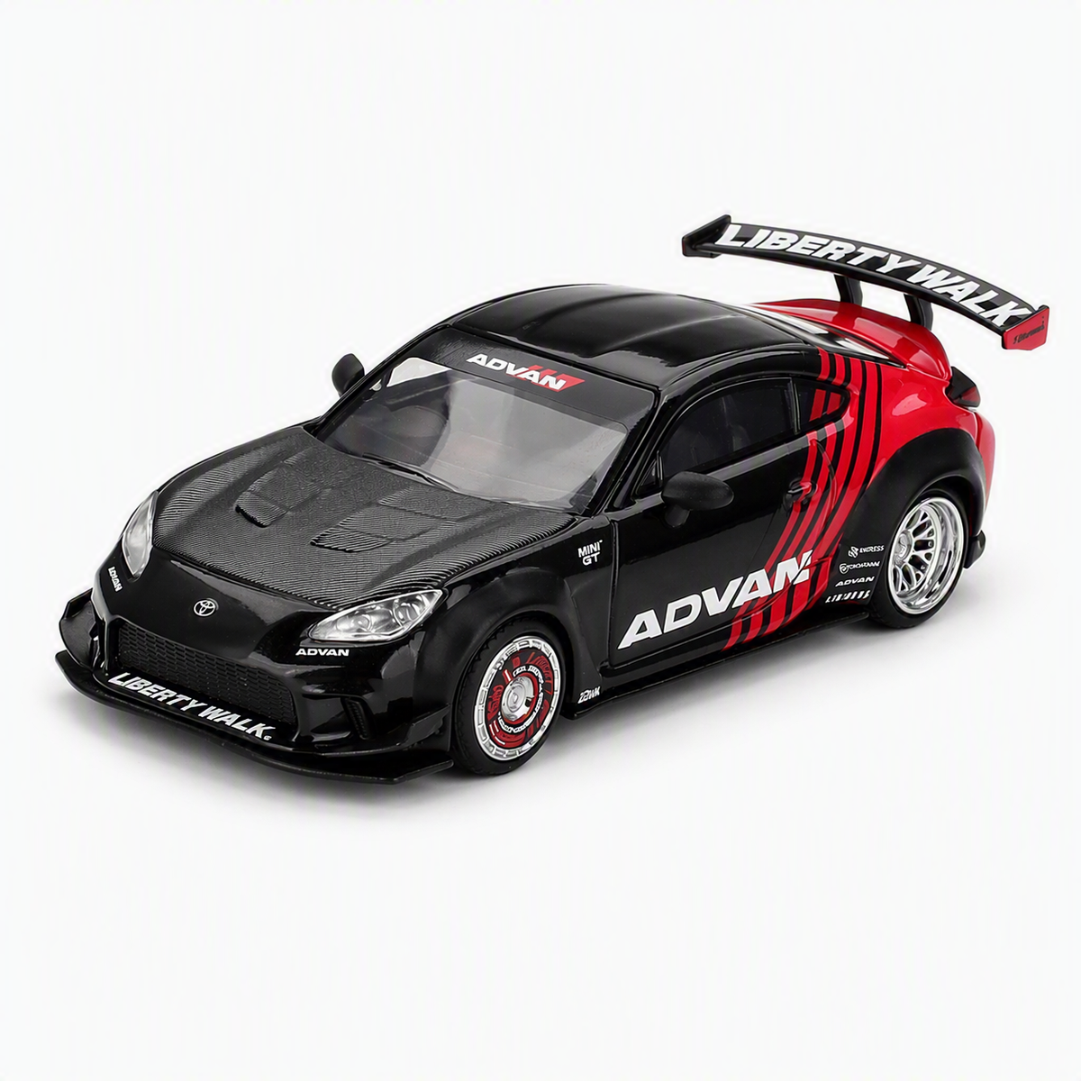 MiniGT 1/64 Toyota GR86 LB★NATION Advan Livery
