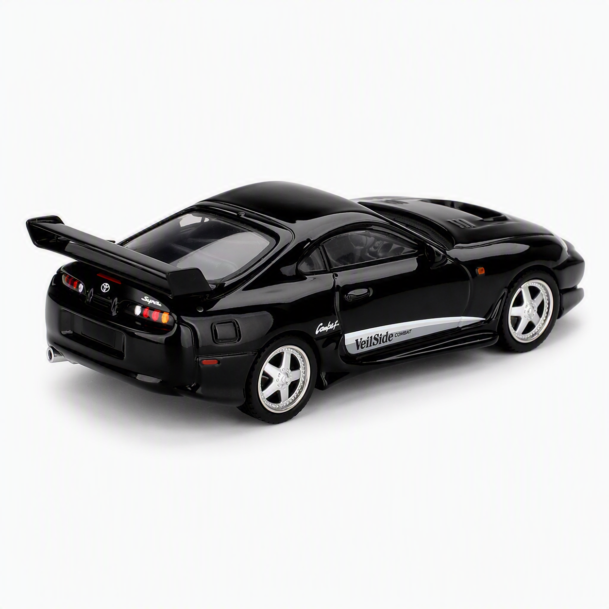MiniGT 1/64 Toyota Supra JZA80 Veilside Combat V-II Black