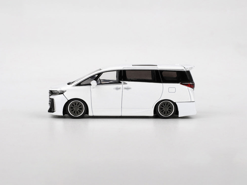 MiniGT Toyota Vellfire 40 KUHL White - Diecast Toyz Australia
