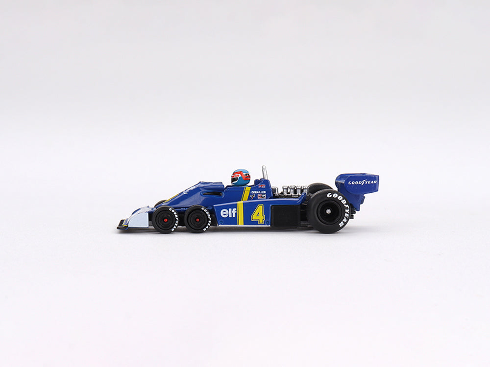 MiniGT 1/64 Tyrrell P34 #4 Patrick Depailler 1976 Swedish GP 2nd Place - Diecast Toyz Australia