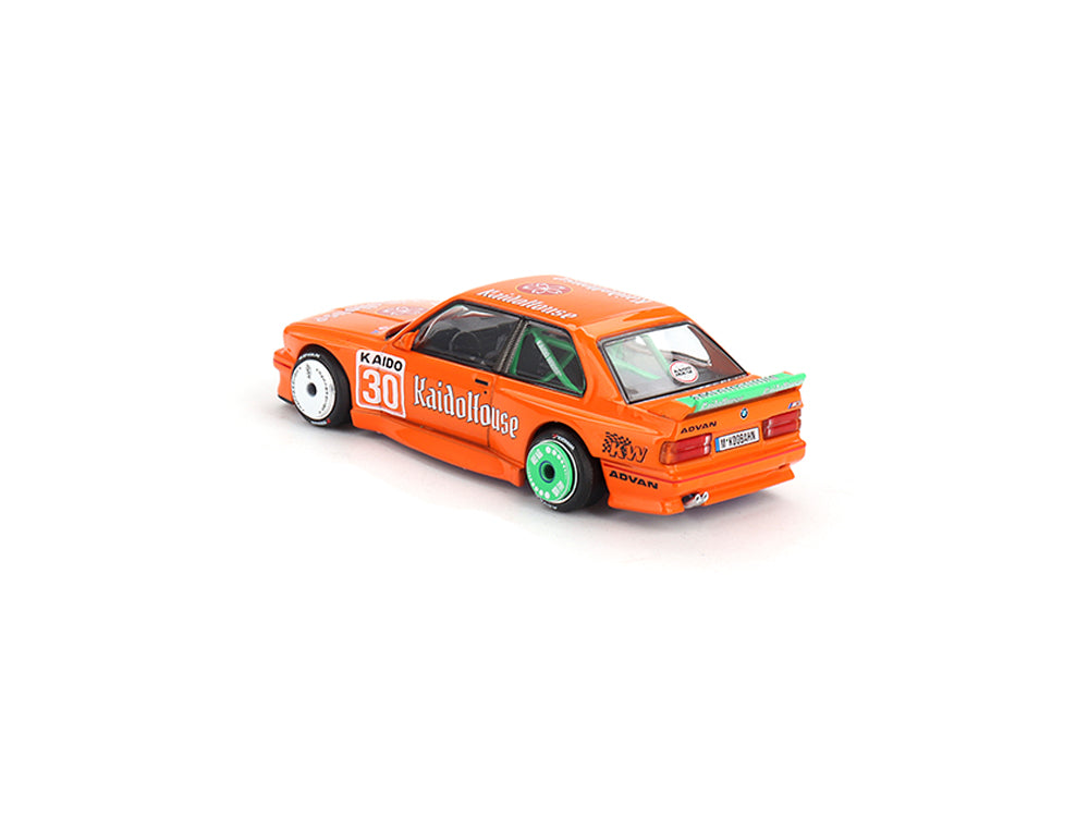 KAIDO HOUSE MINI GT  E30 M3 限定版 MiniGT x Kaido House BMW M3 E30 KaidoHaus V1 Orange