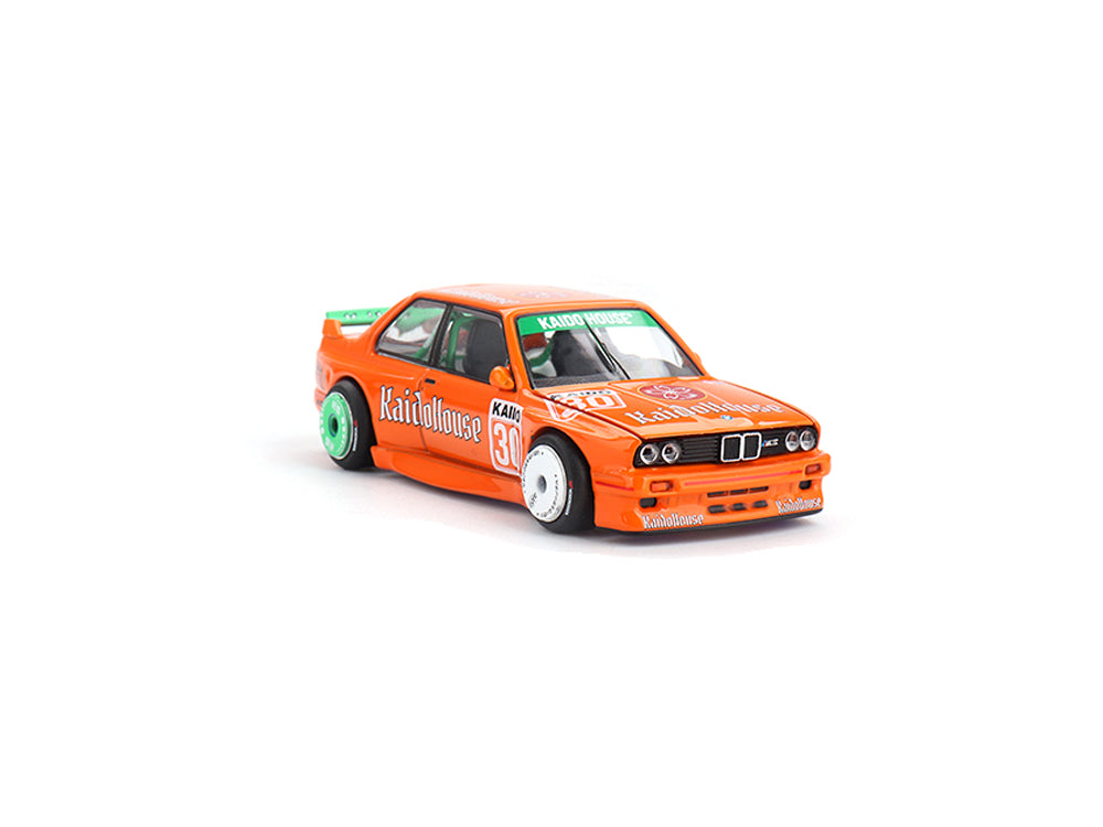 MiniGT x Kaido House BMW M3 E30 KaidoHaus V1 Orange