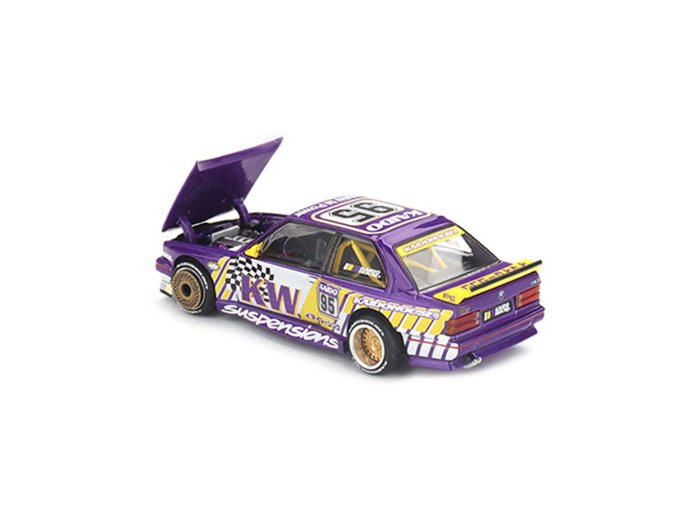 MiniGT x Kaido House BMW M3 E30 Kaido Works KW Suspension V1 - Diecast Toyz Australia