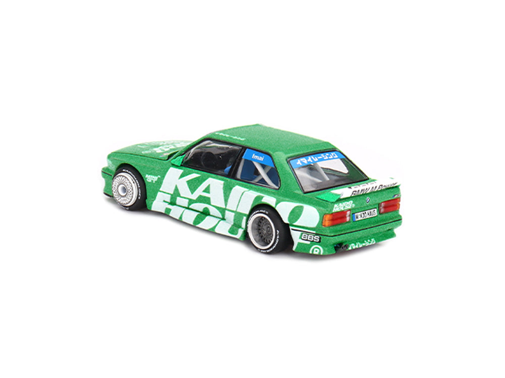 MiniGT x Kaido House BMW M3 E30 Kaido Works V2 Green - Diecast Toyz Australia