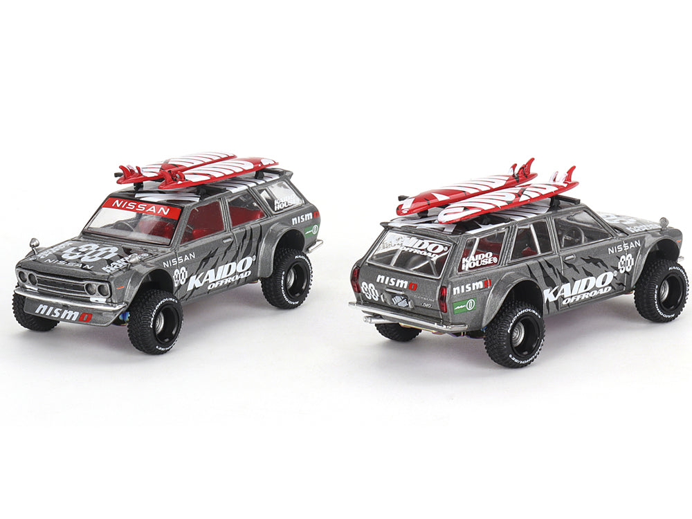 MiniGT x Kaido House 1/64 Datsun 510 Wagon 4x4 Kaido OffRoad V1 - Diecast Toyz Australia