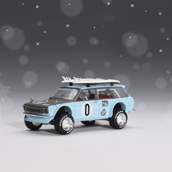 MiniGT x Kaido House 1/64 Datsun 510 Wagon Kaido GT Surf Safari RS Win