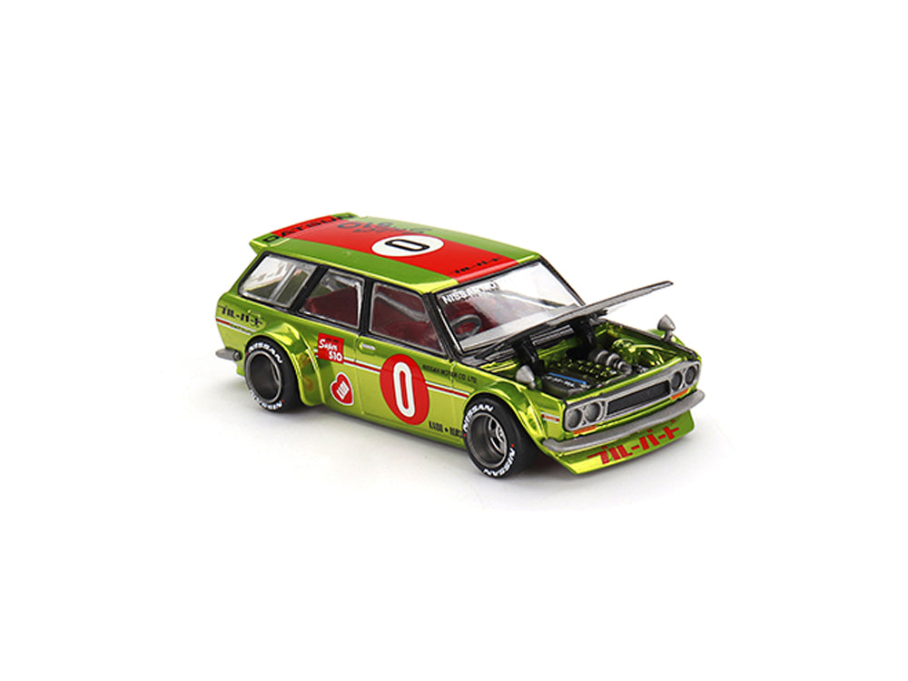 MiniGT x Kaido House Datsun 510 Wagon OG Flo Yellow