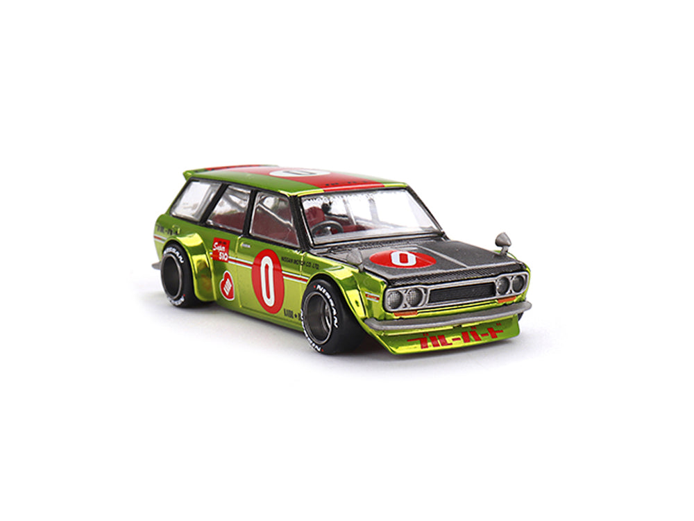 MiniGT x Kaido House Datsun 510 Wagon OG Flo Yellow