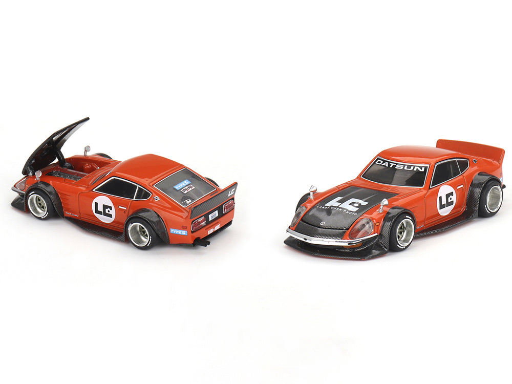 MiniGT x Kaido House Datsun Fairlady Z Orange Bang Larry Chen V1 - Diecast Toyz Australia