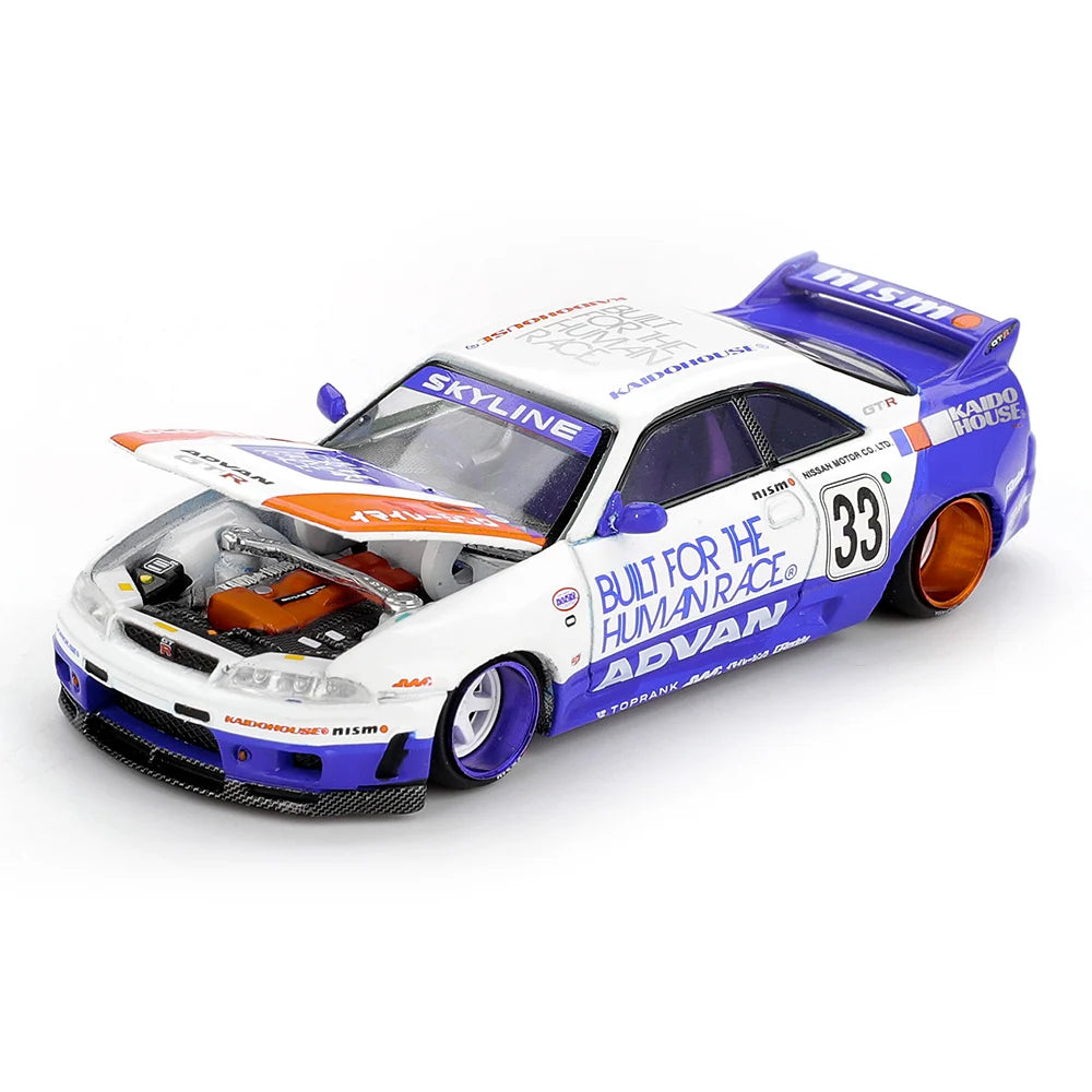 MiniGT x Kaido House 1/64 Nissan Skyline GTR R33 BFTHR