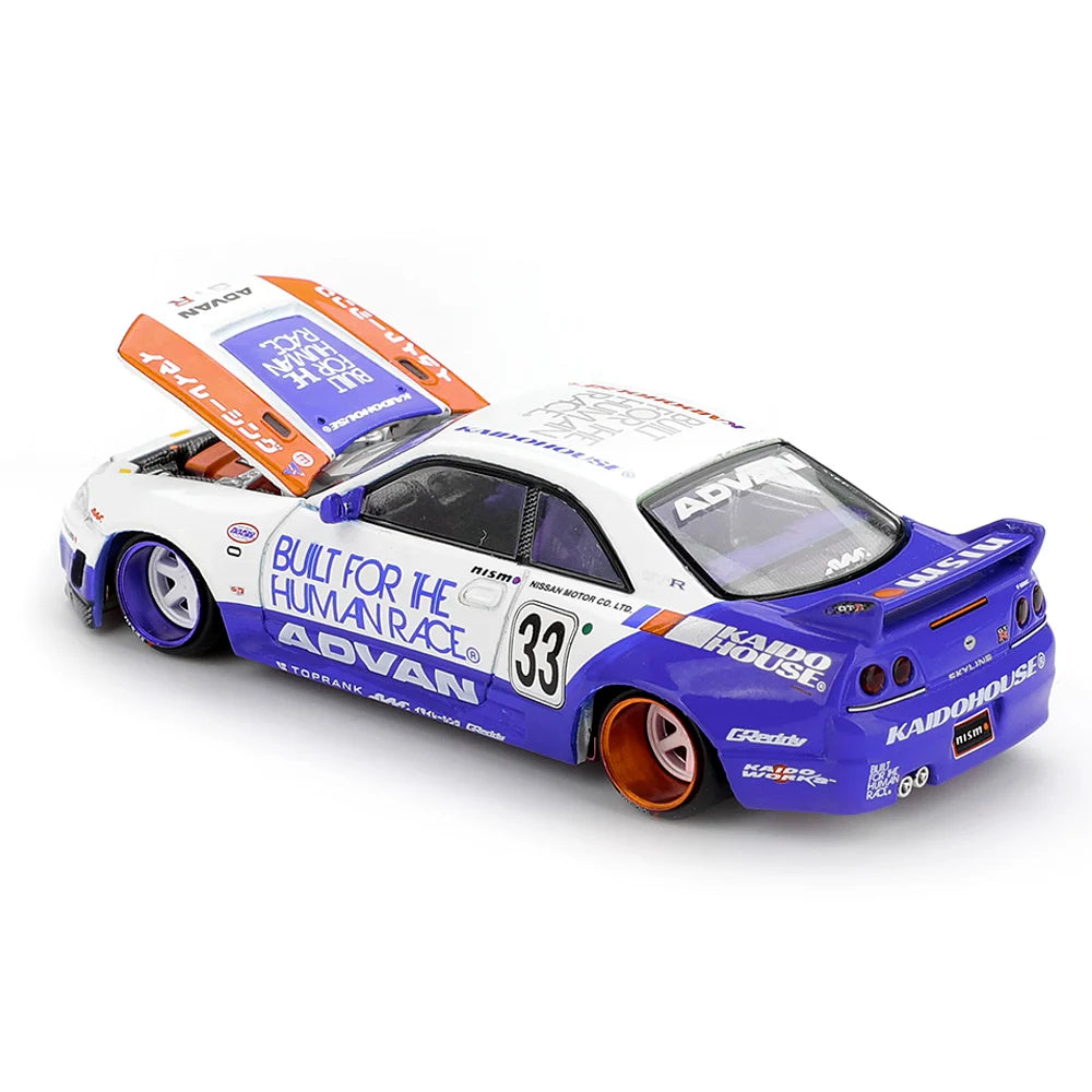 MiniGT x Kaido House 1/64 Nissan Skyline GTR R33 BFTHR
