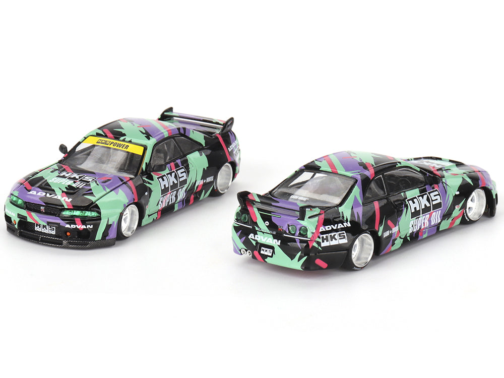 MiniGT x Kaido House 1/64 Nissan Skyline GTR R33 HKS V1 - Diecast Toyz Australia