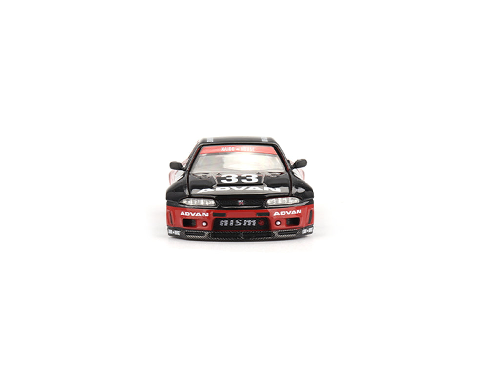 MiniGT x Kaido House 1/64 Nissan Skyline GTR R33 Kaido Works ADVAN Livery