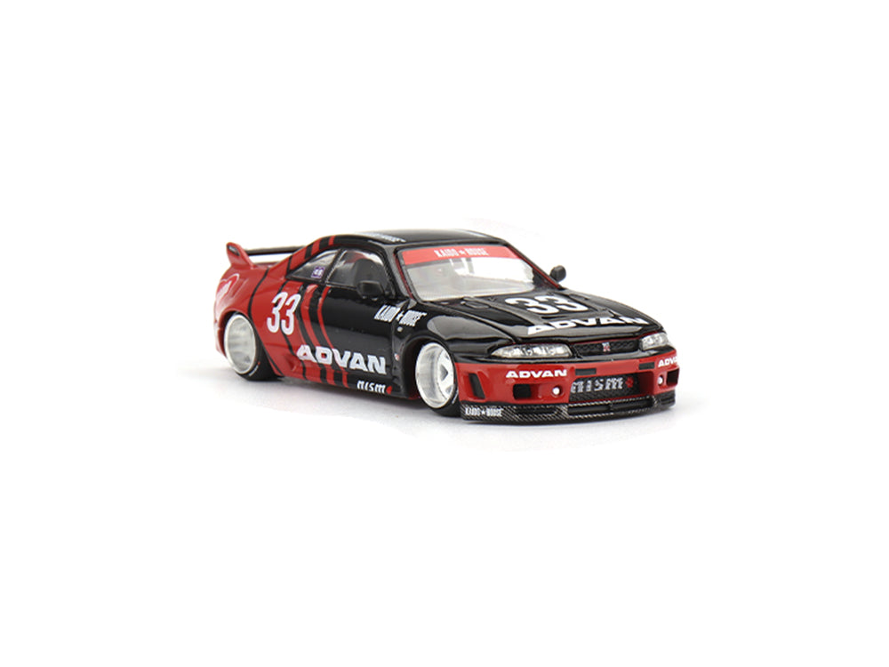 MiniGT x Kaido House 1/64 Nissan Skyline GTR R33 Kaido Works ADVAN Livery