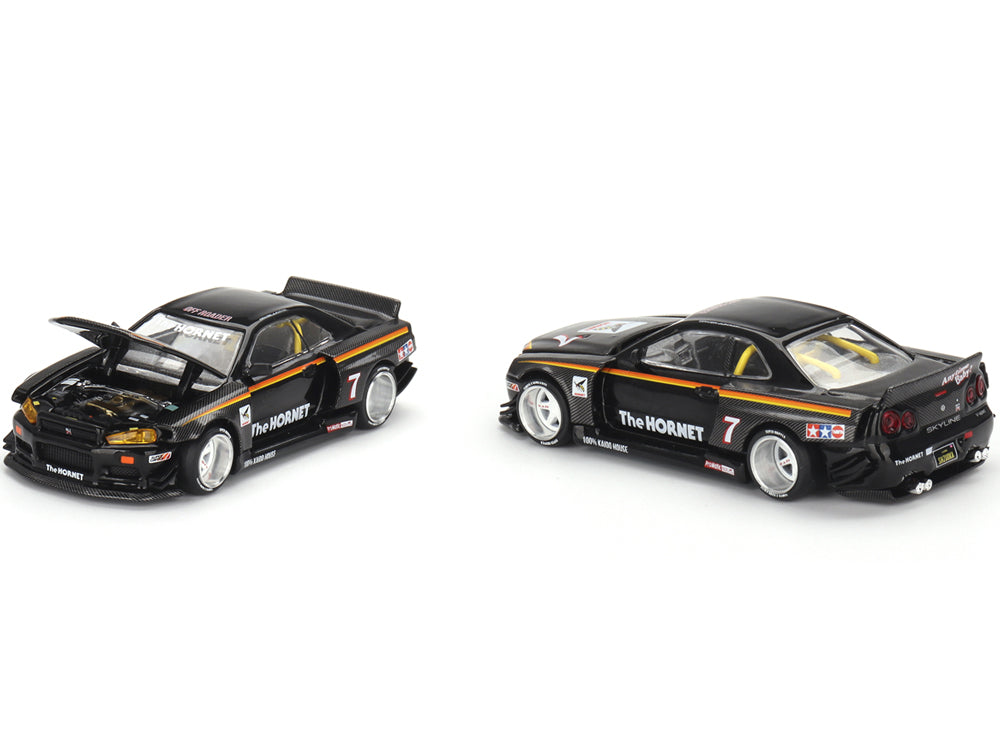 MiniGT x Kaido House 1/64 Nissan Skyline GTR R34 Kaido Works Tamiya Hornet V1 - Diecast Toyz Australia