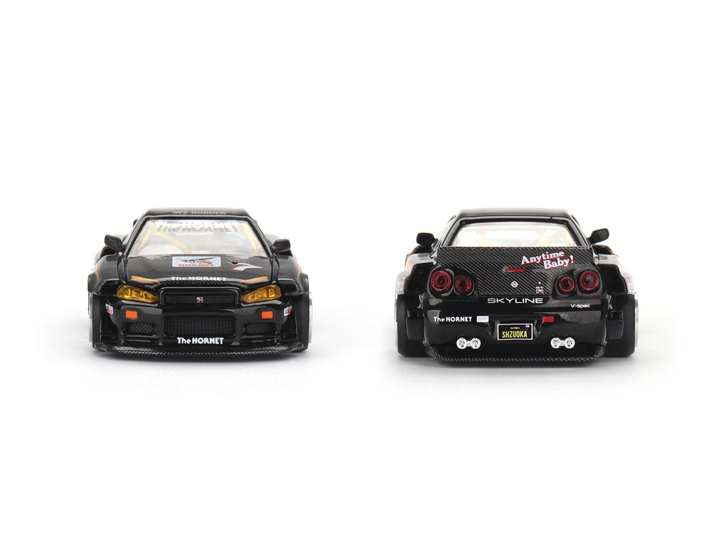 MiniGT x Kaido House 1/64 Nissan Skyline GTR R34 Kaido Works Tamiya Hornet V1 - Diecast Toyz Australia