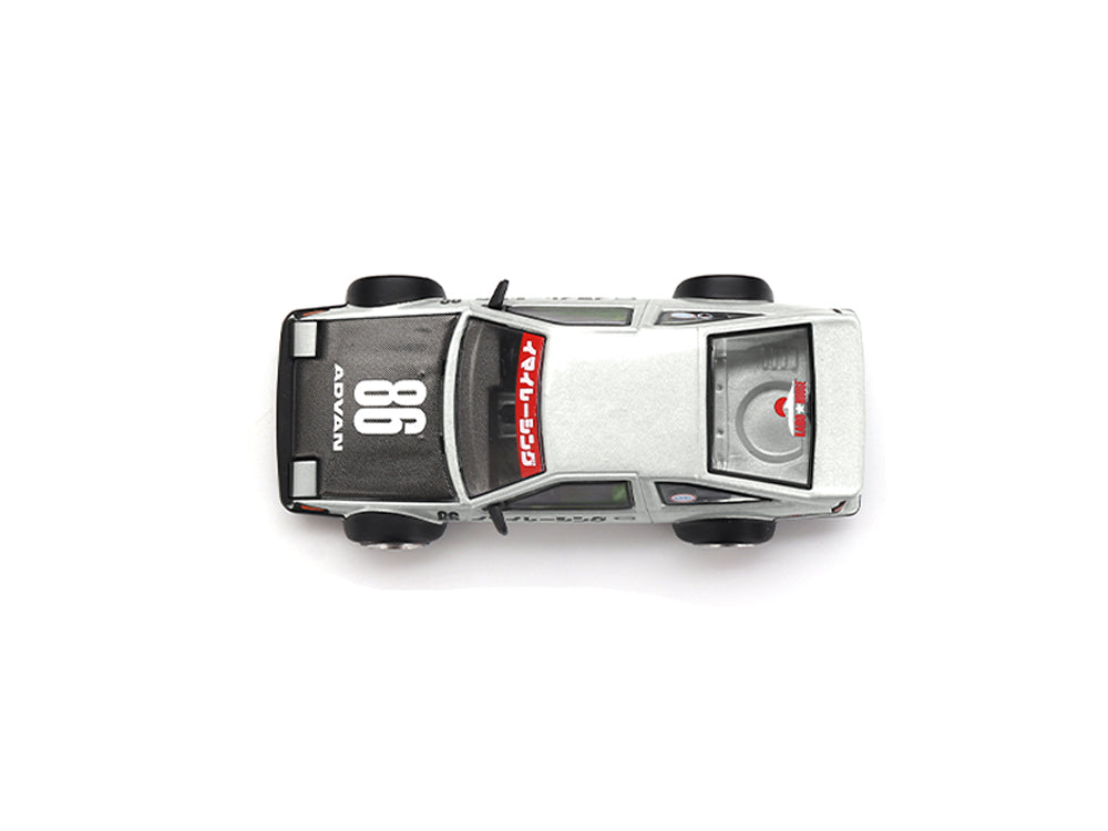 MiniGT x Kaido House Toyota AE86 Sprinter Trueno Kaido Streets V2 White/Black - Diecast Toyz Australia