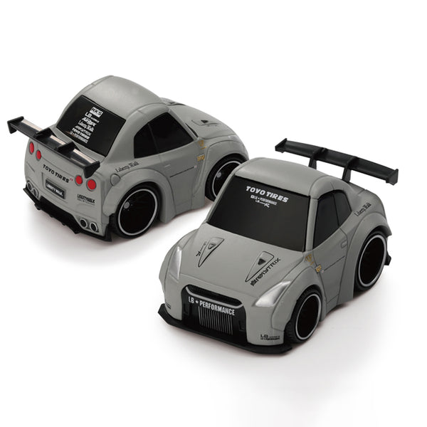 Mini GT x Qube Carz 1/64 Nissan GT-R R35 LB☆WORKS Type 1 Rear