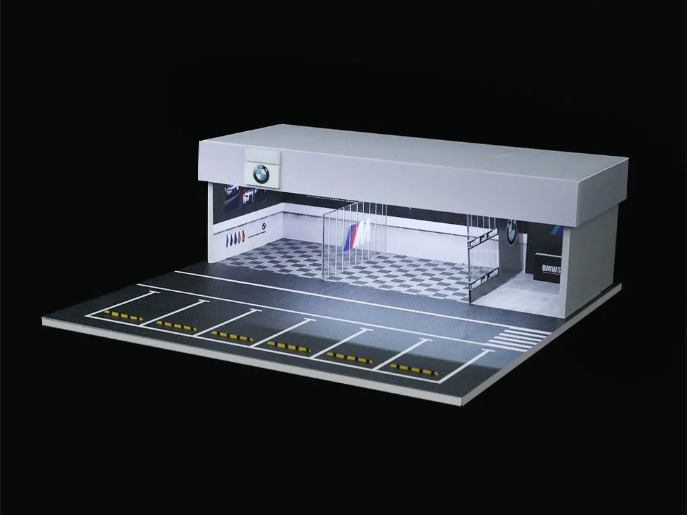 Moreart 1/64 BMW Assembly and Modification Shop Diorama - Diecast Toyz Australia