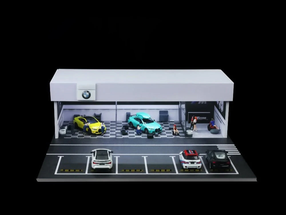 Moreart 1/64 BMW Assembly and Modification Shop Diorama - Diecast Toyz Australia