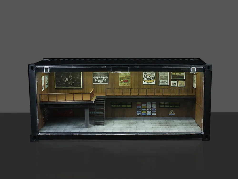 Moreart 1/64 Container Repair Workshop Diorama