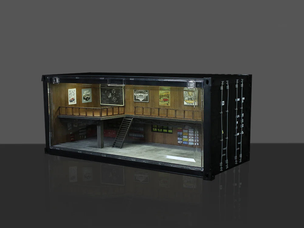 Moreart 1/64 Container Repair Workshop Diorama