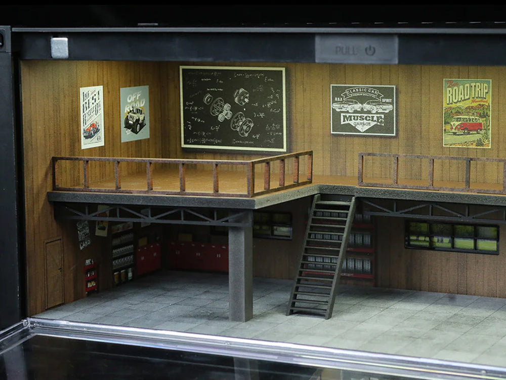 Moreart 1/64 Container Repair Workshop Diorama