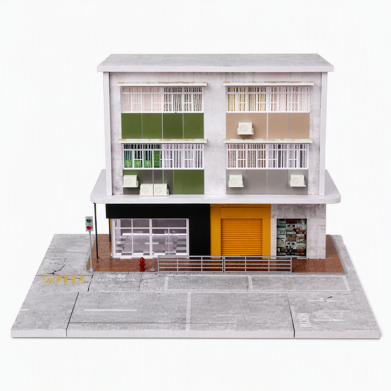 Moreart 1/64 Hong Kong Street View 03 Diorama - Diecast Toyz Australia