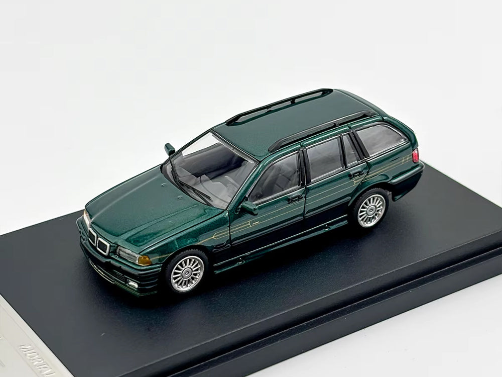 Mortal Model 1/64 BMW E36 Alpina B8 Green - Diecast Toyz Australia