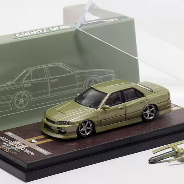 Mortal Model 1/64 Nissan Skyline ER34 URAS Millenium Jade
