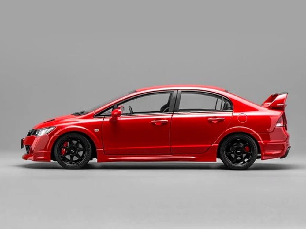 MotorHelix 1/18 Honda Civic Type R FD2 Mugen RR Milano Red