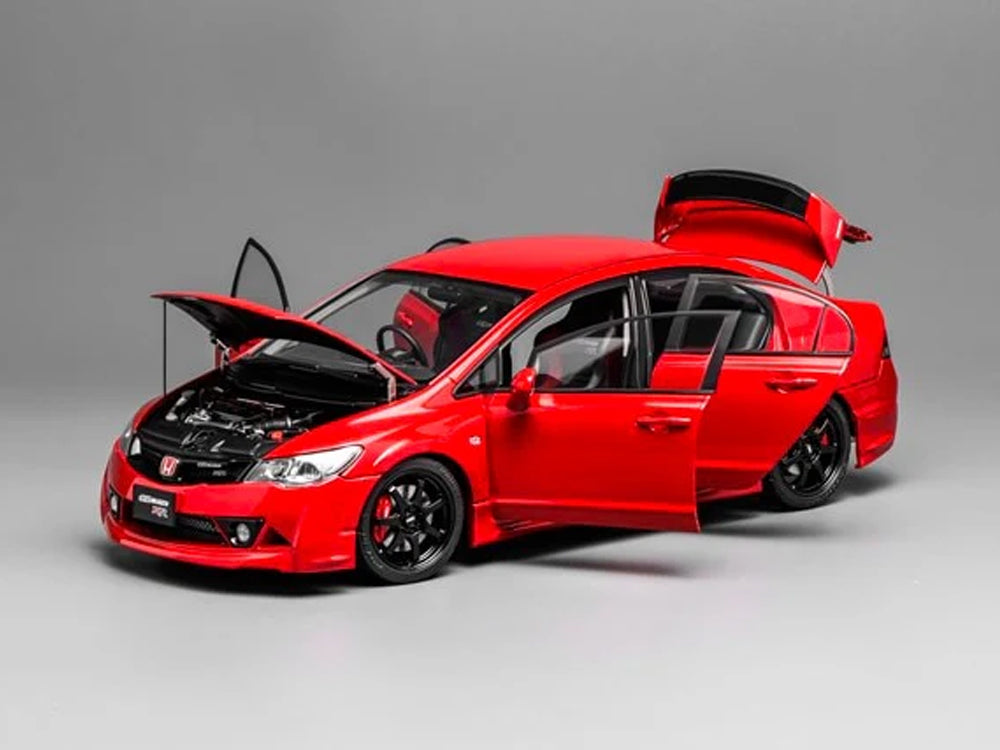 MotorHelix 1/18 Honda Civic Type R FD2 Mugen RR Milano Red