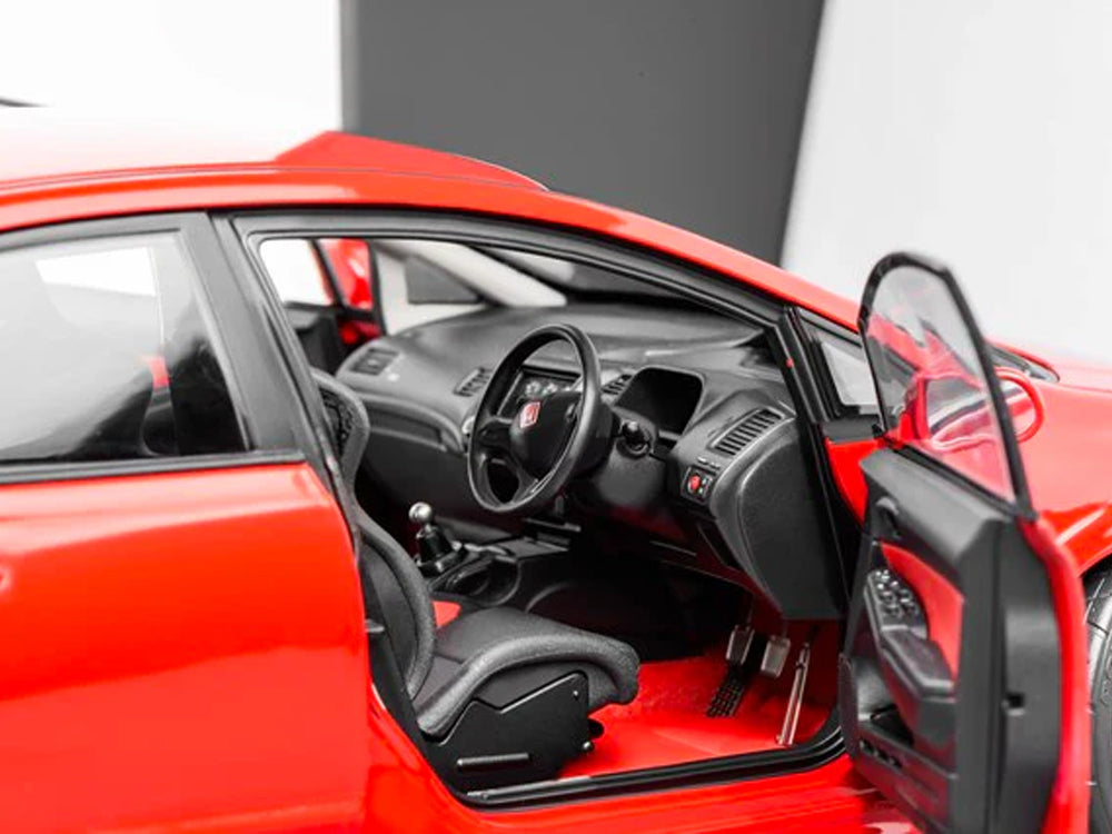 MotorHelix 1/18 Honda Civic Type R FD2 Mugen RR Milano Red