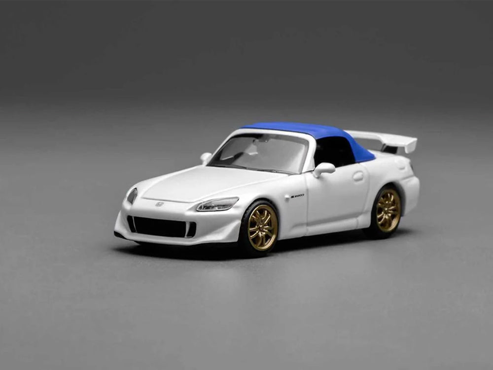 MotorHelix 1/64 Honda S2000 Type S Platinum White Pearl
