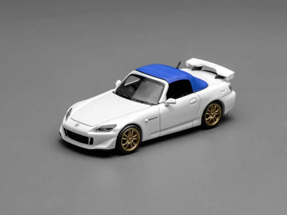 MotorHelix 1/64 Honda S2000 Type S Platinum White Pearl