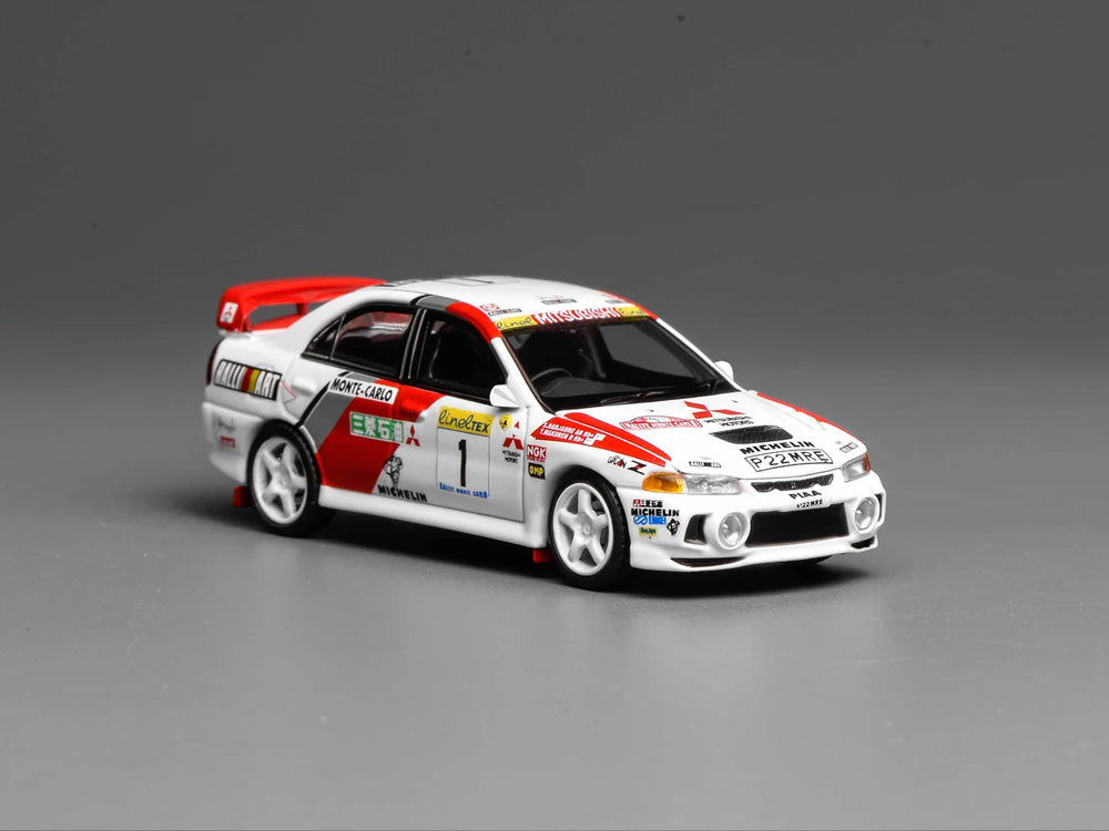 Motor Helix 1/64 Mitsubishi Lancer Evolution IV GSR Monte Carlo Livery