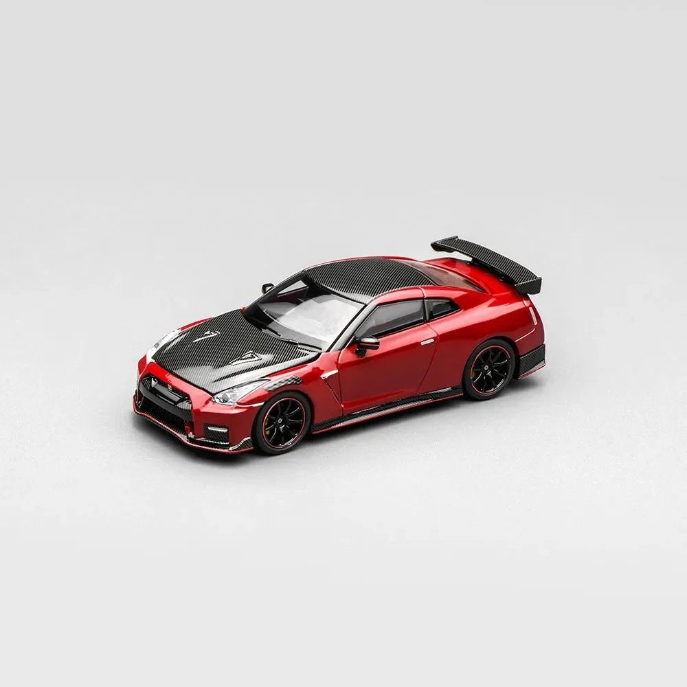 MotorHelix 1/64 Nissan Skyline GTR R35 NISMO Vibrant Red