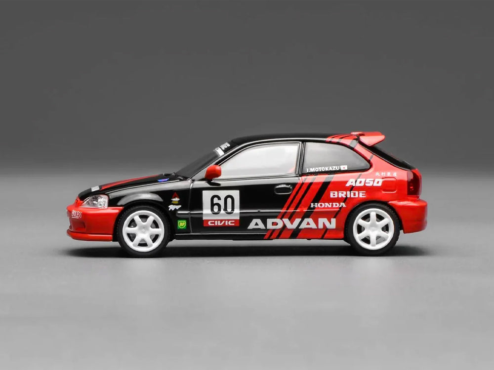 Motor Helix 1/64 Honda Civic EK9 Type R Advan Livery