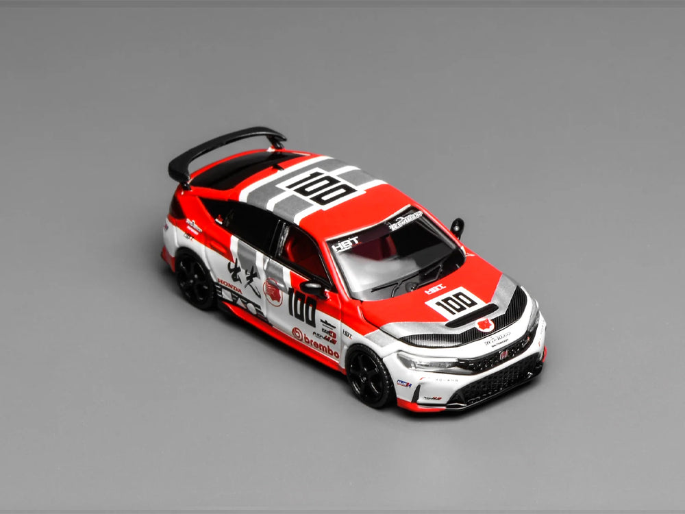 Motor Helix 1/64 Honda Civic Type R FL5 Idemistu Motion Red