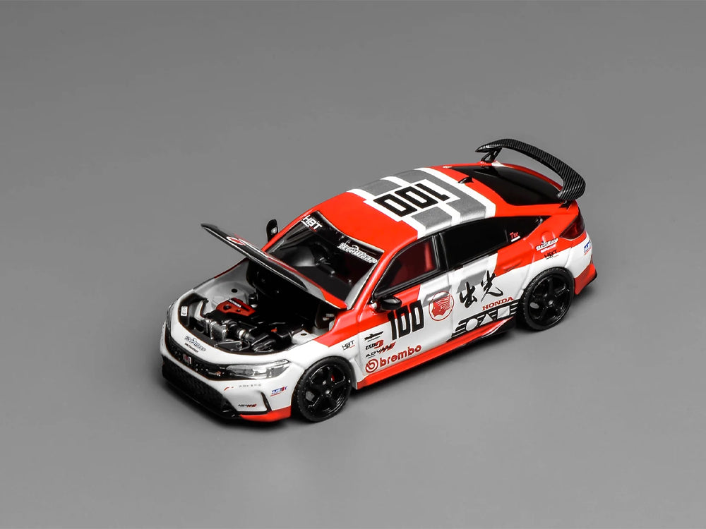 Motor Helix 1/64 Honda Civic Type R FL5 Idemistu Motion Red