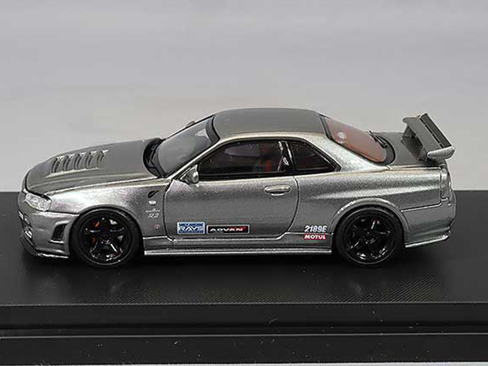 Motor Helix 1/64 Nissan Skyline GTR R34 NISMO CRS Version