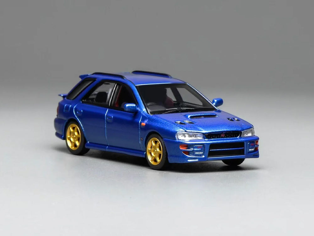 Motor Helix 1/64 Subaru Impreza WRX STI Ver VI Rally Blue